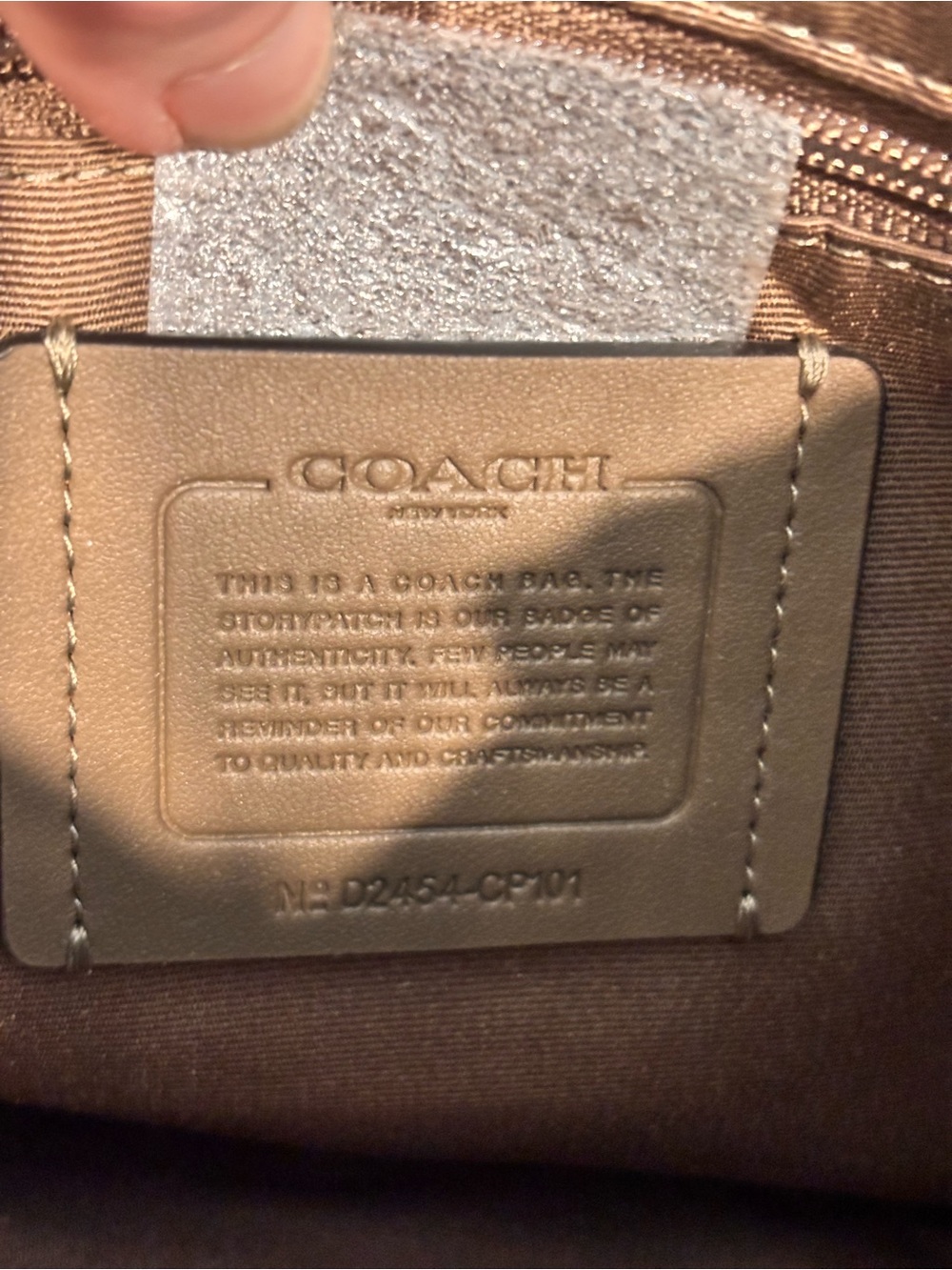 COACH Penelope Brown Saddle Shoulder Bag NWT $350+ - Picture 13 of 15